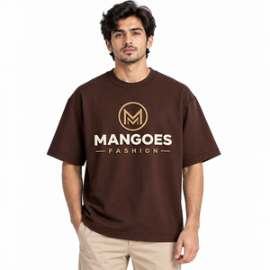 T-shirt blanc pour homme, coupe classique, 100 % coton, col rond, manches courtes, jersey décontracté, logo thermocollé sur le devant, écologique, séchage rapide - Product Image 1