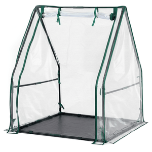 Mini Serra Bianca 36*36*42 Pollici con Copertura in PVC per Giardinaggio Interno ed Esterno, per Giardino e Cortile - Product Image 1