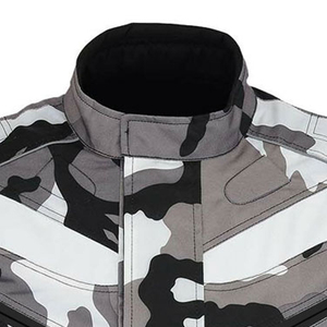 Unisex Camouflage <b>Motorcycle</b> Riding <b>Jacket</b> Full Sleeve Windproof Breathable <b>Summer</b> Winter Adventure <b>Jacket</b> Printed Polyester - Product Image 3