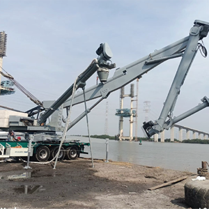 Descargador de Cemento Industrial para Barcos, Diseñado con Estructura de Transporte Cerrada para la Transferencia de Materiales con Control de Polvo - Product Image 1