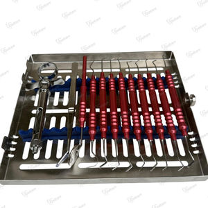 Kit de Relleno Dental Manual de Alta Calidad ROOTCARE INSTRUMENTS, Recubrimiento Anodizado Rosa, Aprobado por CE, Reutilizable, Completo - Product Image 3