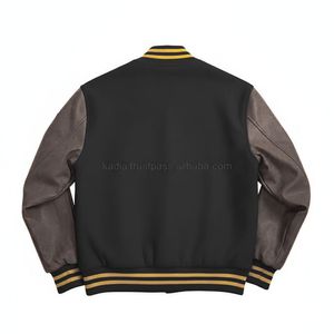 OEM <b>Men's</b> <b>Varsity</b> <b>Jacket</b> Stand Collar Winter Clothes Custom Logo high quality <b>bomber</b> style Lettermen <b>varsity</b> <b>jacket</b> - Product Image 6