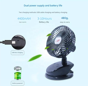 Ventilador de Mesa Inalámbrico Gongtian F15 sin Aspas, Funciona con Batería, para Uso Doméstico, con Control de Botones - Product Image 2