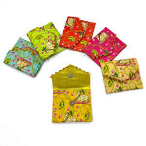 Designer Money <b>Envelope</b> for Wedding Shagun Gift Handmade <b>Cash</b> Coin <b>Envelope</b> Traditional Bridal Festive Gift Cover - Product Image 1