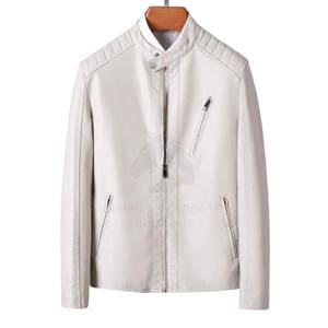 Chaqueta de Cuero Ligera al por Mayor, Chaqueta de Cuero Cómoda en Oferta en Línea, Chaqueta de Cuero para Invierno - Product Image 1