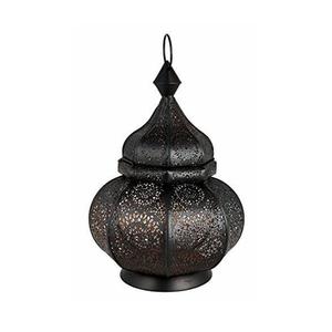 Farol Marroquí de Hierro con Patrón Tradicional para Decoración de Ramadán y Eid, Creando un Ambiente de Iluminación Espiritual y Festiva - Product Image 3