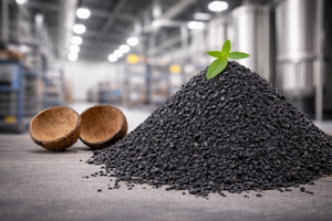 Carbón Activado de Cáscara de Coco, Estándar ASTM, Malla 6x12, 99% de Pureza, Iodine 1150 CTC, 60 Minutos, Baja Atenuación, 2%, Refinación de Oro Premium - Product Image 2