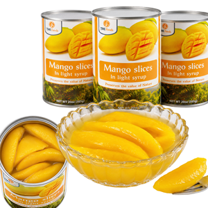 Mango Pelado en Almíbar de Primera Calidad, Sabroso, Precio al por Mayor, Empacado en Latas de Varios Tamaños, Superventas - Product Image 1