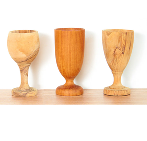 Copa de vino de madera más vendida para fiestas, diseño retro de tallo medio para vino tinto, cócteles, 6-10 piezas - Product Image 4