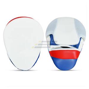 นวมชกมวยหนังแท้แบบใหม่ รุ่น Round Focus Pads Speed Mitt 2026 Punch Mitts Focus Pads - Product Image 3