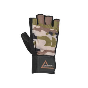 XL Size Lightweight Anti <b>Slip</b> Breathable Leather Sports Material Nylon Lining <b>Half</b> Finger Gym Fitness Gloves for Weight Lifting - Product Image 4