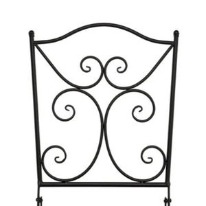 Support de livre en fer forgé noir pour la maison, le bureau et la décoration du salon - Product Image 6