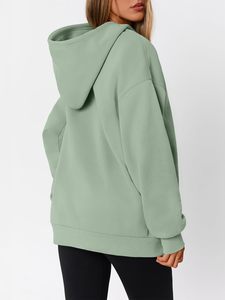 Sudadera con Capucha Extra Grande de Primera Calidad para Adultos, Sudadera para Mujer, Diseño Personalizado, Sudadera Extra Grande para Mujer, Antiencogimiento, Deportiva - Product Image 1