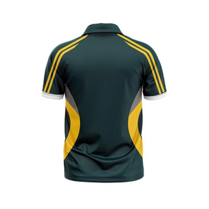 Nueva Camiseta de Cricket 2025 con Estampado Digital por Sublimación, Color Negro, Diseño Regular, Transpirable, de Secado Rápido, Nailon/Cachemira, Unisex - Product Image 6