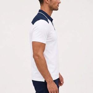 เสื้อโปโลพรีเมียมสำหรับผู้ชาย ผลิตจากผ้าระบายอากาศได้ดี สวมใส่สบายตลอดวัน ดีไซน์ทันสมัย ทนทานใช้งานได้ยาวนาน เหมาะสำหรับทุกวัน - Product Image 3