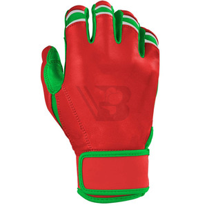 Premium Quality Genuine Cowhide Leather Made <b>Baseball</b> Batting <b>Gloves</b> Custom Non-Slip Strong Grip Professional <b>Baseball</b> Mittens - Product Image 4