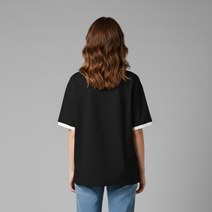 Chemises Courtes Décontractées pour Femmes Tendances de l'Été 100% Coton Tricoté Respirant Séchage Rapide Écologique avec Appliques 3D Personnalisées - Product Image 6