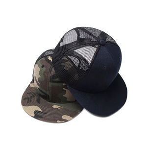 Gorra de béisbol de caza personalizada de cinco paneles con hebilla metálica, gorra de sol para publicidad exterior, 100% poliéster, tipo camionero - Product Image 2