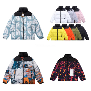 OEM Customized Unisex Winter Thick Puffer <b>Coat</b> Casual Style Vintage Worsted 100% Cotton Stand Collar Breathable Plus Size High - Product Image 1