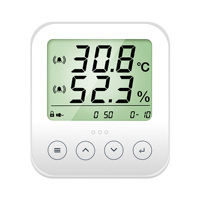 Transmisor de Temperatura y Humedad Tzone MTD501 con Sensor de Respuesta Rápida 4-20mA para Salas de Telecomunicaciones, Museos y Archivos