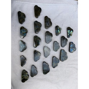 Factory Price Wholesale Real Touch Crystal Flashy Labradorite Cloud Carvings Gemstone Figurine Handmade Crafts For <b>Paper</b> Weight - Product Image 5