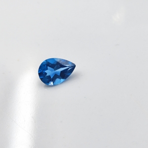 Natural London Blue Topaz Gemstone Pear Cut Loose <b>Stone</b> Color Play for Jewelry Making Ring Pendant Wholesale Supplier Quality - Product Image 1