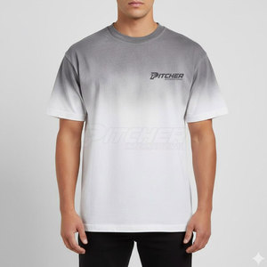 Camiseta de Hombre con Estilo Único, Lavado Ácido, Efecto Moderno, Cómoda, Ligera, Ropa Casual - Product Image 3