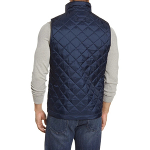 Gilet matelassé pour homme avec logo personnalisé, gilet d'hiver rembourré en duvet, gilet à bulles pour homme, veste sans manches en duvet, gilet matelassé chaud, OEM - Product Image 4