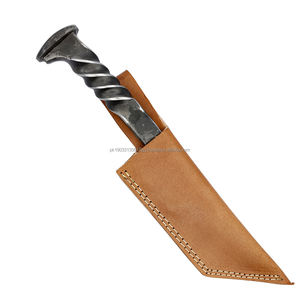 Cuchillos y accesorios medievales, hoja forjada a mano de acero al carbono ultra afilada, cuchillos vikingos de alta calidad - Product Image 3