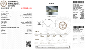 Diamantes Amarillos de Corte Brillante Ovalado con Certificación IGI, de 0.5-3 Quilates |   Diamantes Naturales Sueltos en Varias Formas y Tamaños - Product Image 2