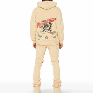 Conjunto Deportivo Personalizado para Hombre, Sudadera con Capucha y Pantalones con Bolsillos Tipo Cargo, 2 Piezas - Product Image 2