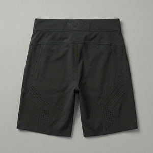 Pantalones Cortos Deportivos Elásticos Negros de Primera Calidad para Unisex, Transpirables, para Gimnasio, Correr, Entrenamiento, Secado Rápido, Ropa Deportiva MI - Product Image 3