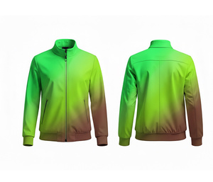 Chaqueta Deportiva Ligera con Cierre para Sublimación, Ropa para Correr y Fitness, Cálida, Transpirable y de Secado Rápido |   Tallas Hombre Mujer Juvenil - Product Image 3