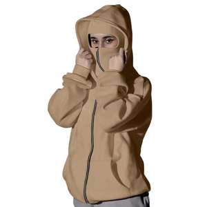 Sweat-shirts à capuche coupe-vent respirants pour homme, 100 % coton, personnalisables, nouvelle collection, prix de gros, qualité supérieure - Product Image 4