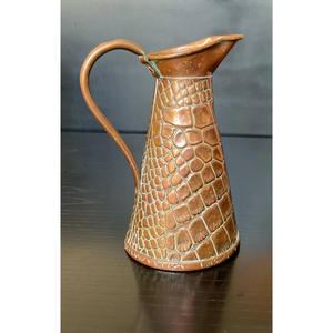 Large Copper <b>Jug</b> With Traditional Indian Design Perfect For <b>Drinking</b> Water Daily Hydration And Home Dining Decor Accessories - Product Image 1