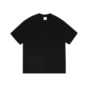 T-shirt surdimensionné pour homme, design personnalisé, uni, écologique, respirant, manches courtes, logo sur le devant, 100% coton, polyester, coton - Product Image 6
