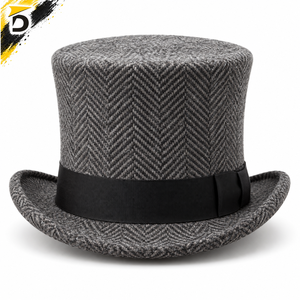 Chapeau haut de forme de qualité supérieure, réglable, léger, confortable, en matériau durable, style raffiné, pour les fêtes, les spectacles, les occasions formelles, toutes saisons - Product Image 5