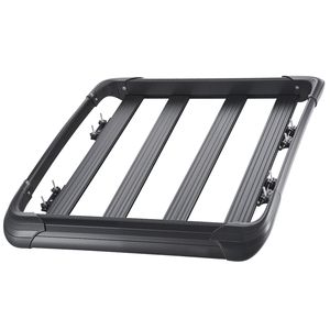 Alloy Roof Rack Cargo Carrier Universal 48 X 40 X 5.6 in Rooftop Cargo Basket Car <b>Top</b> Luggage Holder 150 Lbs Max <b>Load</b> Capacity - Product Image 5