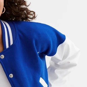 High Quality Women Varsity Jacket Custom Baseball Letterman Jacket Wool Blend OEM ODM Sample Service Available - Product Image 1