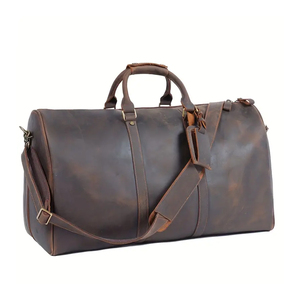 High Quality <b>Leather</b> <b>Duffle</b> <b>Bag</b> Waterproof <b>Leather</b> <b>Duffle</b> <b>Bag</b> Online Sale <b>Leather</b> <b>Duffle</b> <b>Bag</b> - Product Image 3