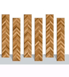 Azulejos de parquet de porcelana a granel de alta calidad, azulejos de diseño de madera con acabado tallado mate en tamaño 20x120, precio bajo para decoración de habitaciones - Product Image 2