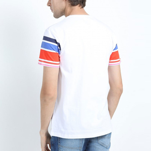 เสื้อยืดคอกลมผู้ชายผ้าฝ้ายถัก 100% สไตล์สตรีทแวร์ แห้งเร็ว ระบายอากาศดี แบบเรียบๆ สำหรับฤดูร้อน ขายส่งแบบกำหนดเองได้ จำนวน 10 ตัว - Product Image 2
