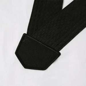 Uniforme de Artes Marciales de Taekwondo para Principiantes y Profesionales, Transpirable, Cómodo, de Secado Rápido, Ligero, Dobok Frontal, Unisex para Adultos - Product Image 5
