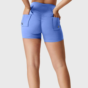 Shorts de sport personnalisés, très demandés, légers, coupe classique, confortables, respirants, pour la course et la gym, taille mi-haute, taille élastique unie, séchage rapide - Product Image 4