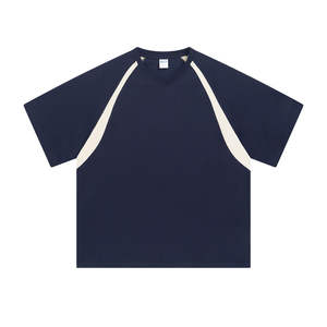 Camisetas Casuales con Estampado Personalizado Lavado al Ácido, Camisetas de Moda con Estampado Gráfico Vintage, Holgadas, de Manga Corta - Product Image 4