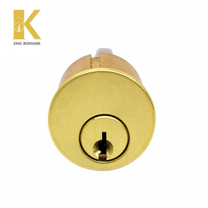 Cilindro de Cerradura para Puerta con Llave SX, Latón Pulido, Logotipo Personalizado OEM, Fabricante con 30 Años de Experiencia - Product Image 4