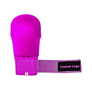 Gants de boxe violets unisexes en PU, équipement d'entraînement résistant à l'usure - Product Image 6
