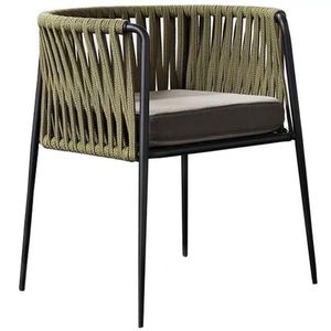 Silla de Comedor Moderna Tapizada con Estructura Metálica, Silla de Lujo para Restaurante, Cafetería y Bar - Product Image 1