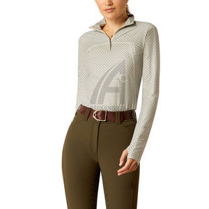 Ropa Deportiva Ligera de Manga Larga con Cierre y Cuello Alto para Montar a Caballo y Uso al Aire Libre de Alexandria Industries - Product Image 3