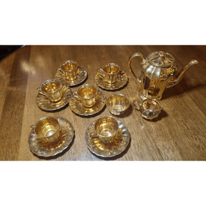 Ensemble tasse et soucoupe à café plaqué or plus durable pour un cadeau Diwali, qualité supérieure et premium, disponible au meilleur prix - Product Image 6